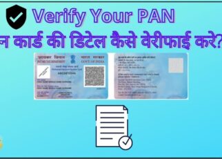 Verify Your PAN _ पैन कार्ड की डिटेल कैसे वेरीफाई करे